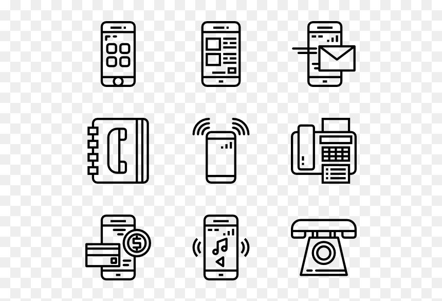 Icon, HD Png Download - telephone png image