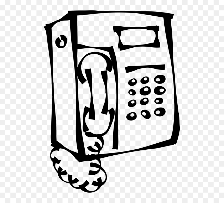 Telephone Vector Png, Transparent Png - telephone png image