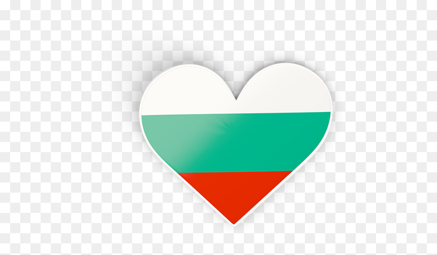 Download Flag Icon Of Bulgaria At Png Format - Bulgarian Heart Flag Png, Transparent Png - png format heart images