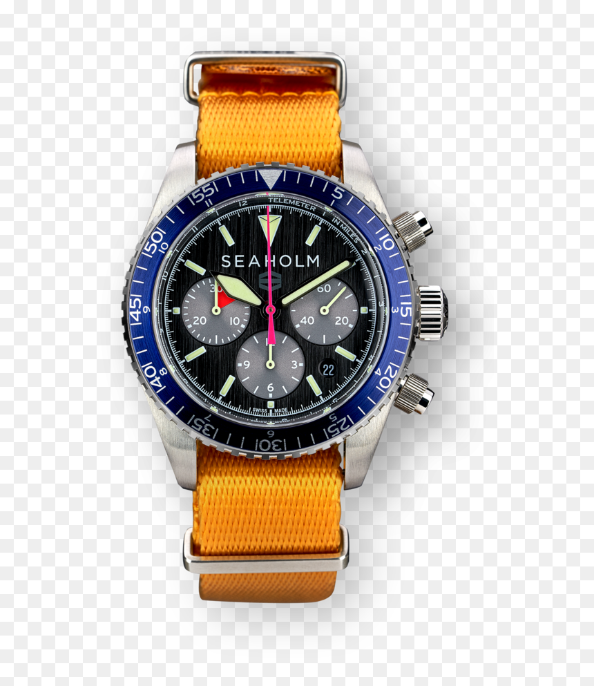Seaholm Flats Chronograph, HD Png Download - watch.png