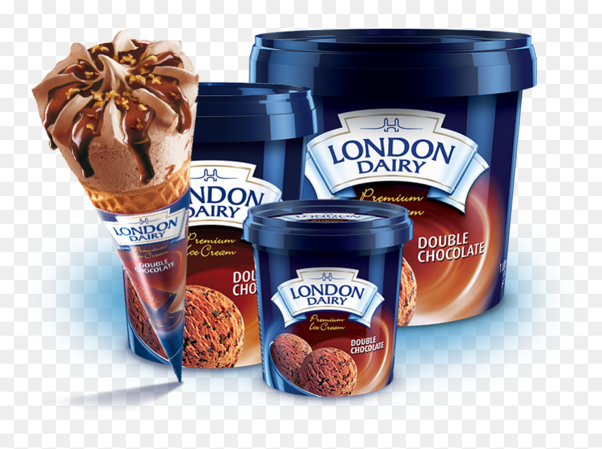 London Dairy Chocolate Ice Cream, HD Png Download - chocolate png images