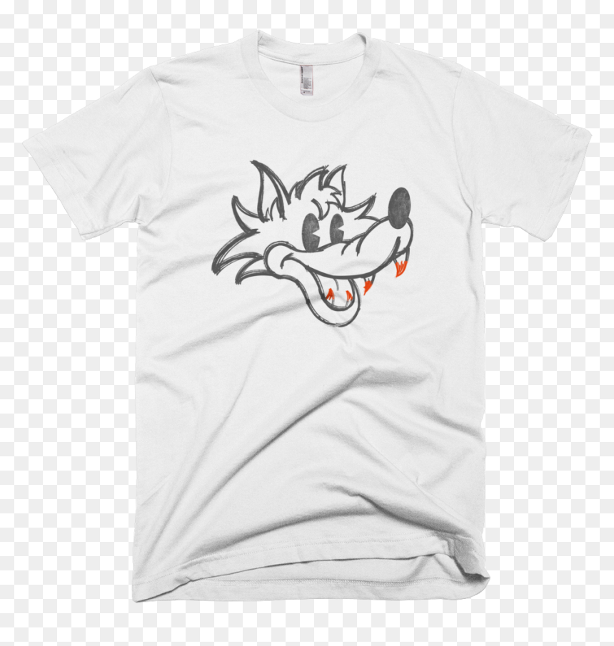 Howl Vintage Wolf Illustration Cartoon Mickey Mouse - Neoliberal T Shirt, HD Png Download - mickey mouse cartoon images png