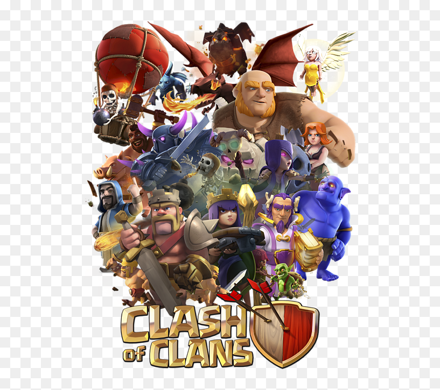Clash Of Clans, HD Png Download - coc troops png