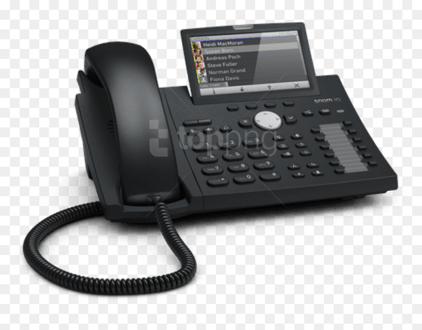 Download Telephone Free Png Png Images Background - Snom D375, Transparent Png - telephone png image