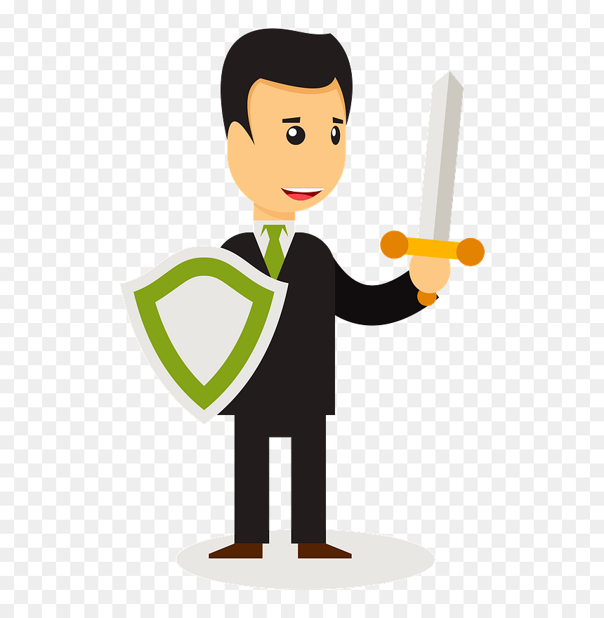 Business Man Warrior Clipart, HD Png Download - happy business people png