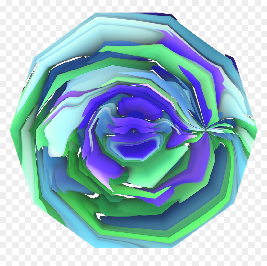 Rose, HD Png Download - abstract flower png