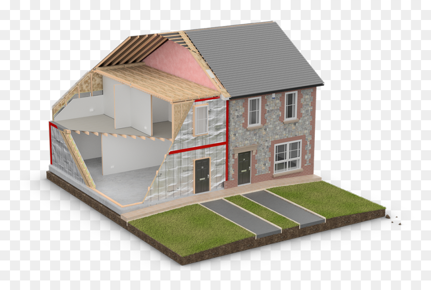 Roof, HD Png Download - wooden house png