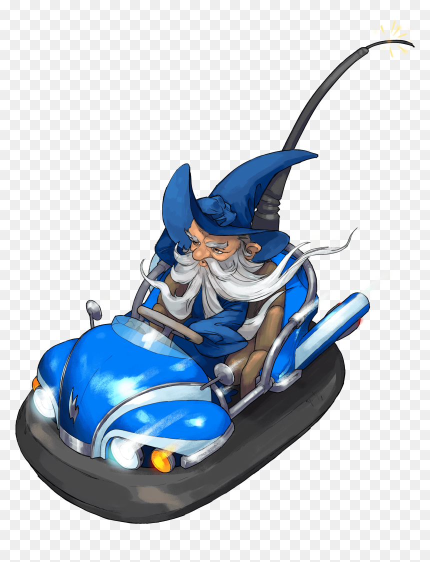 Bumber Car Speed Boost Spell Dumb As Wizards Random, HD Png Download - car blast png