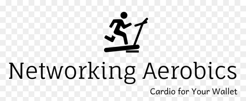 Networking Aerobics Logo Black, HD Png Download - aerobics png