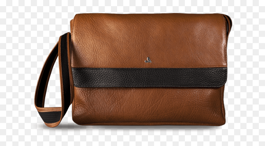 Brown Leather Bag Png Free Download - Leather Macbook Pro 13 Bag, Transparent Png - leather bag png