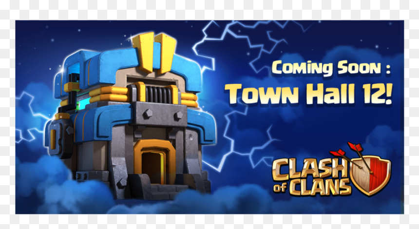 Town Hall 12, HD Png Download - coc characters png