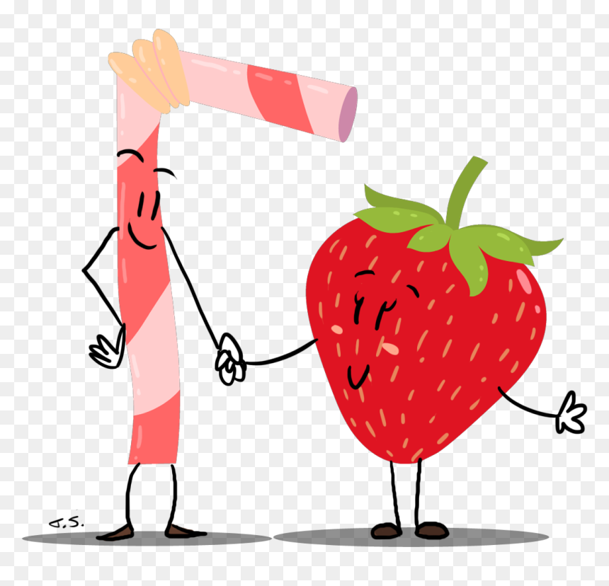 Strawberry - Valentine Card For Boyfriend Cheesy, HD Png Download - strawberry png images