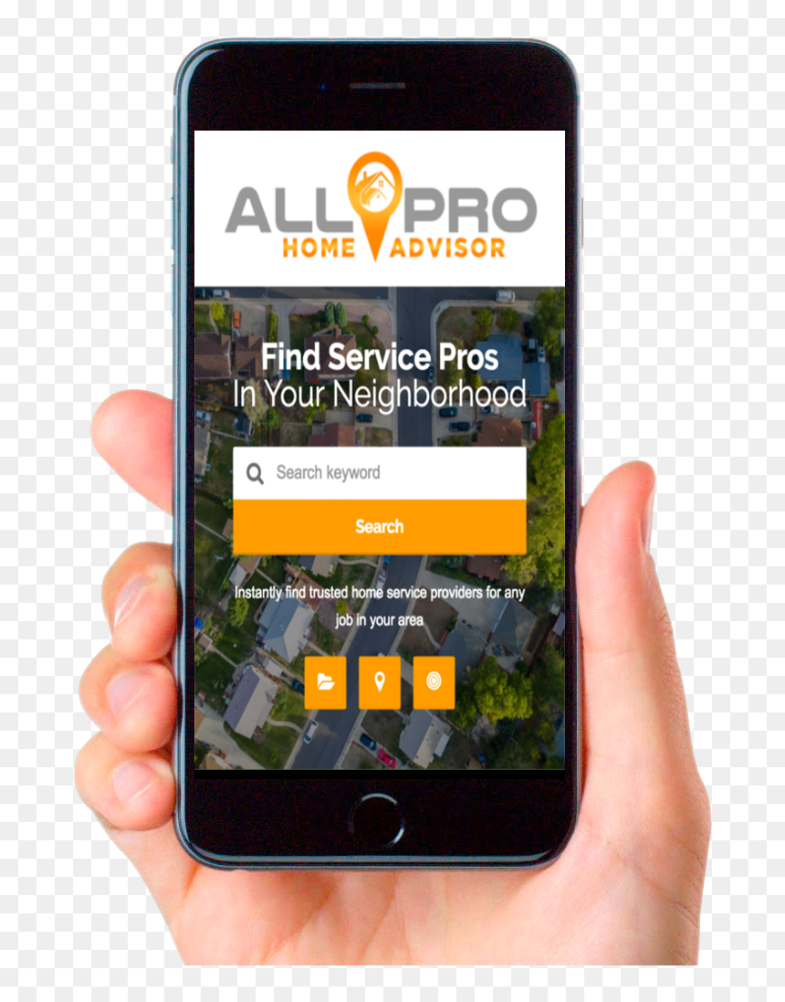 Iphone, HD Png Download - home advisor logo png
