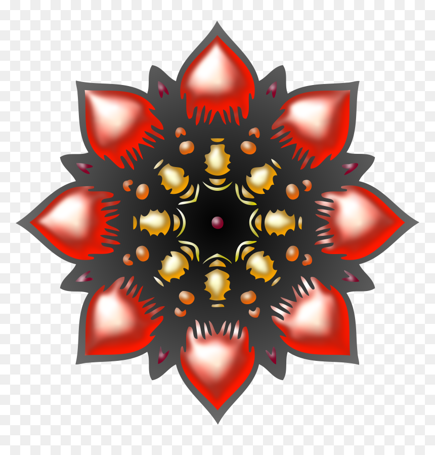 Abstract Flower 3 Clip Arts - Blank Price Tag Png Transparent, Png Download - abstract flower png