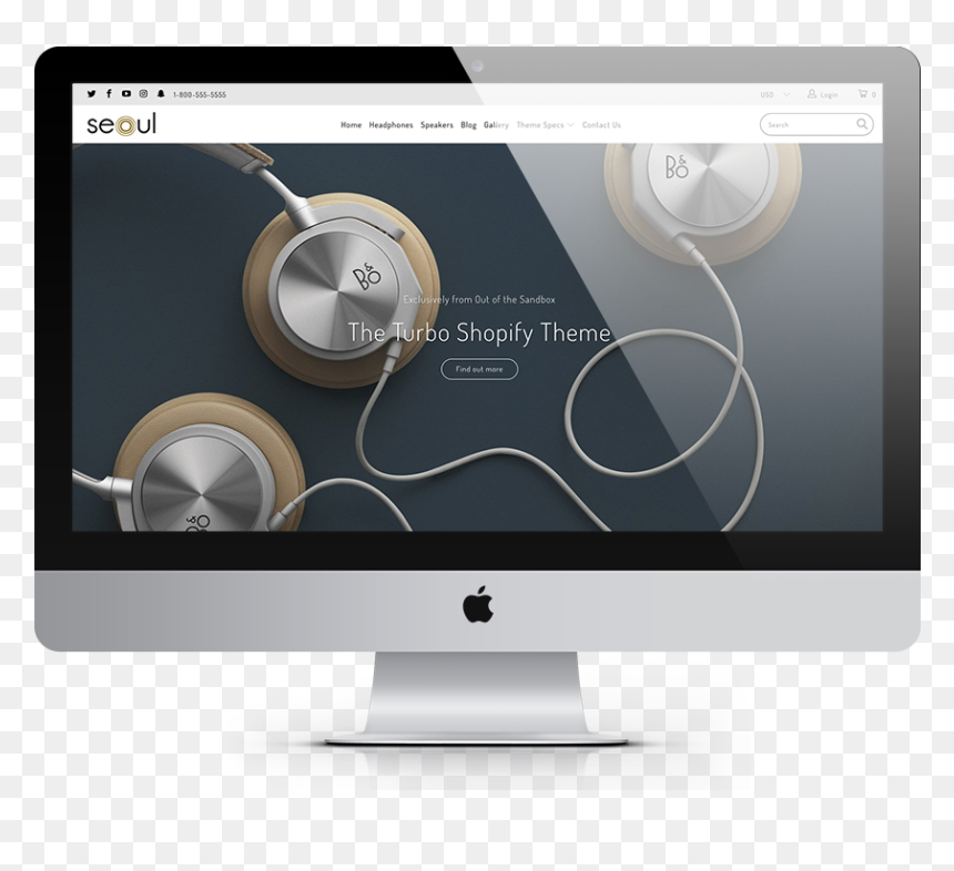 Turbo Theme Shopify, HD Png Download - shopify png
