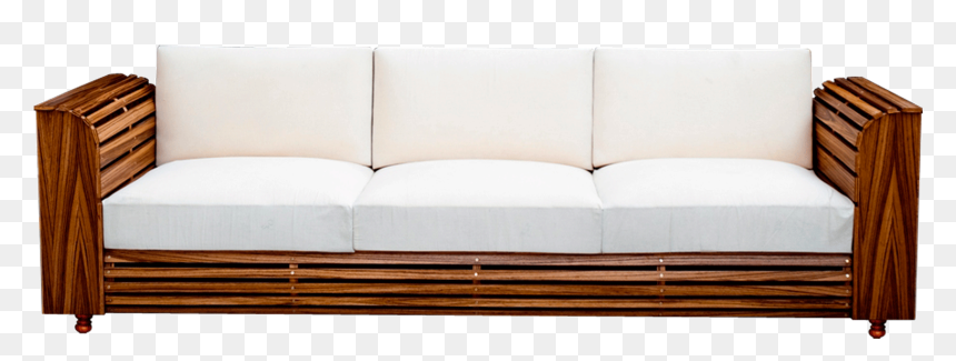 Studio Couch, HD Png Download - wooden sofa png