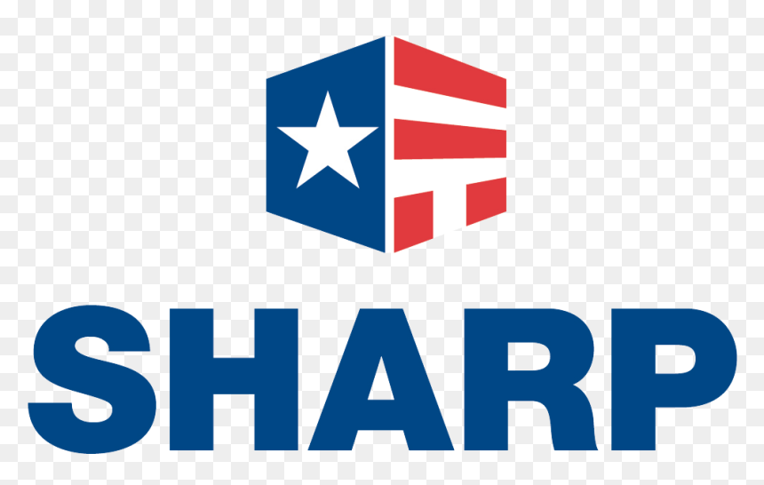 Tom Sharpe The Throwback , Png Download - Maystar General Contractors, Transparent Png - sharp logo png