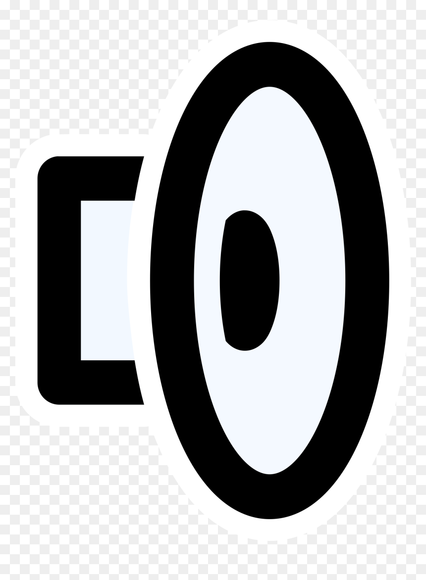 Mono Kmixdocked Mute Clip Arts - Circle, HD Png Download - mute icon png
