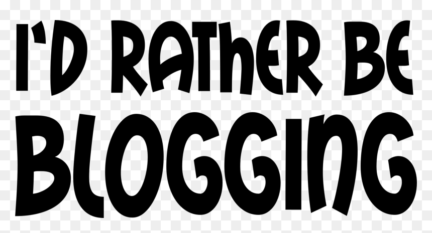 Black-and-white, HD Png Download - blogging png