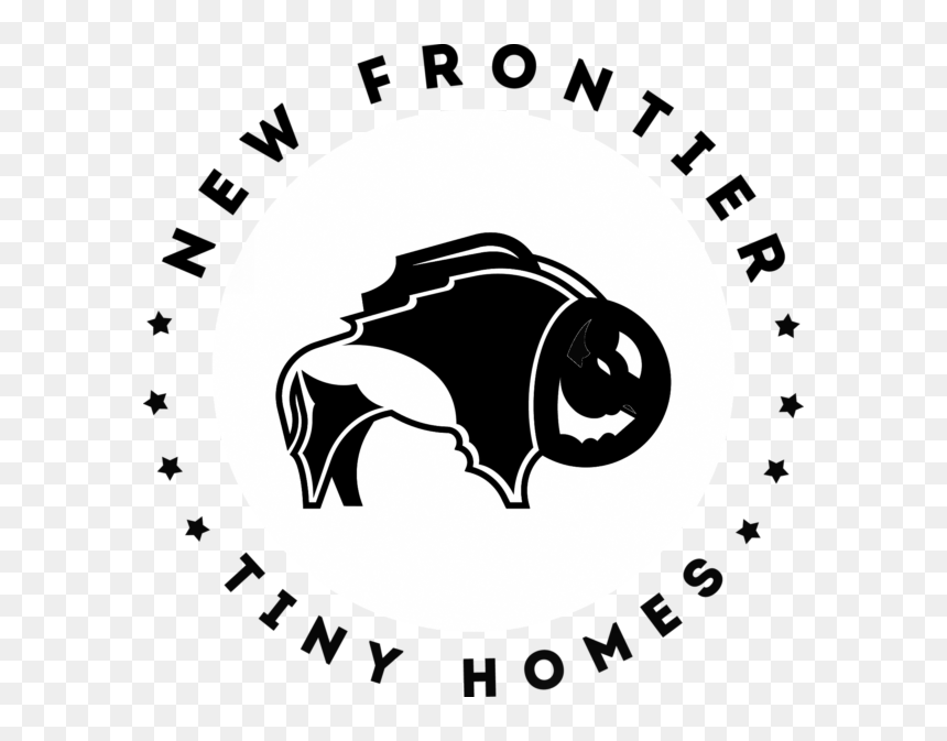 New Frontier Tiny Home Logo - Bison, HD Png Download - frontier logo png