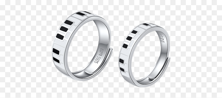 Titanium Ring, HD Png Download - couple rings png