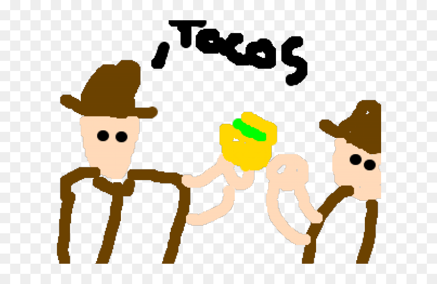 Wild West Clipart Taco, HD Png Download - taco.png