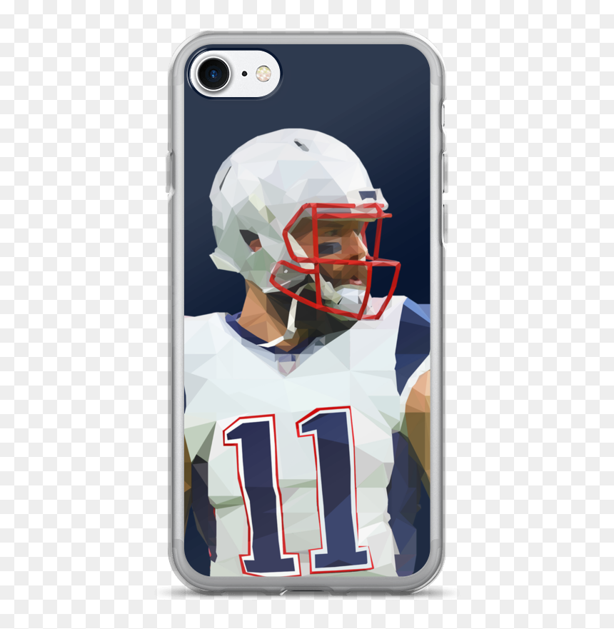 Julian Edelman Phone Case Iphone 6 , Png Download - Sprint Football, Transparent Png - julian edelman png
