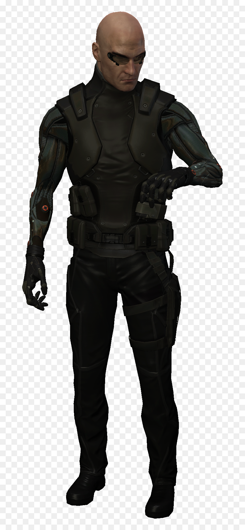 Tom Clancy Division Png, Transparent Png - adam jensen png