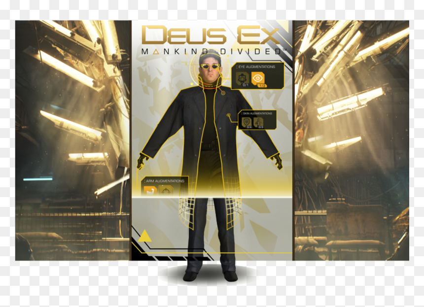With The Title Character, Adam Jensen Himself And Was - Deus Ex Mankind Divided Complex, HD Png Download - adam jensen png
