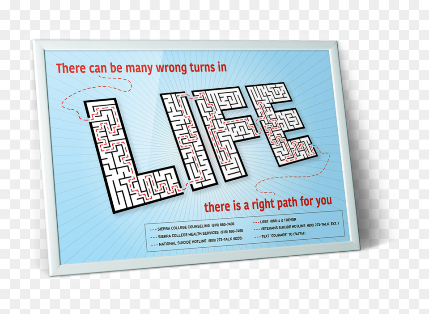 Poster Frame Psd Mockup , Png Download - Paper, Transparent Png - poster frame png
