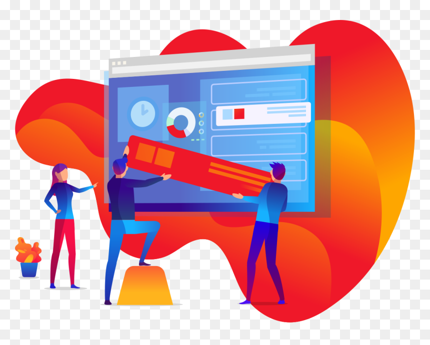 Web-design - Web Design, HD Png Download - web solutions png