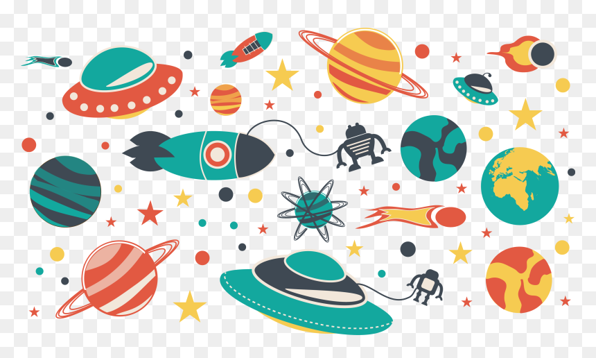 Outer Space Illustrator Illustration - Space Illustration Png, Transparent Png - illustration png