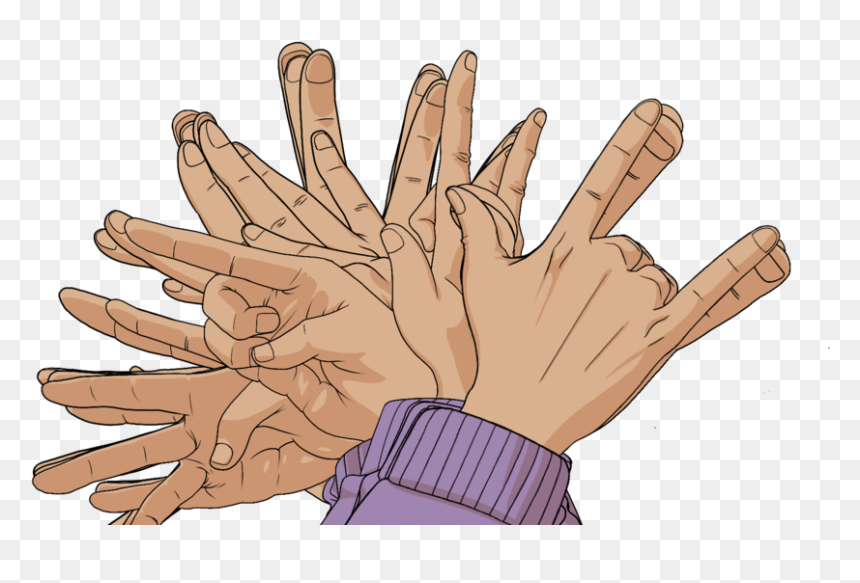 Hands-color, HD Png Download - ipad hand png