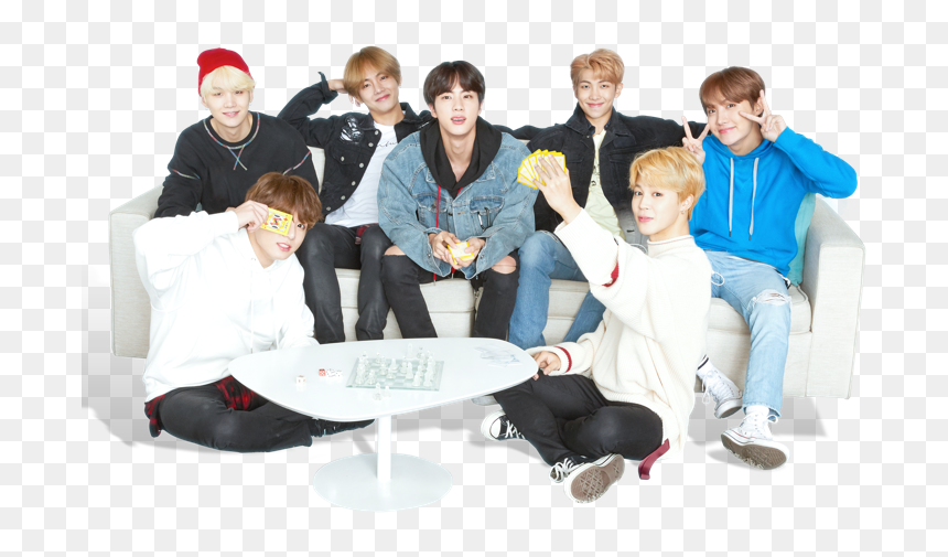 Bts World 100 Event, HD Png Download - bts group png