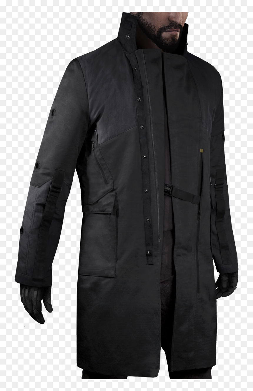 0 Limited Edition By - Adam Jensen Acronym Coat, HD Png Download - adam jensen png