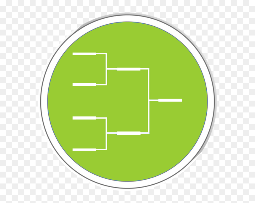 Circle, HD Png Download - tournament bracket png