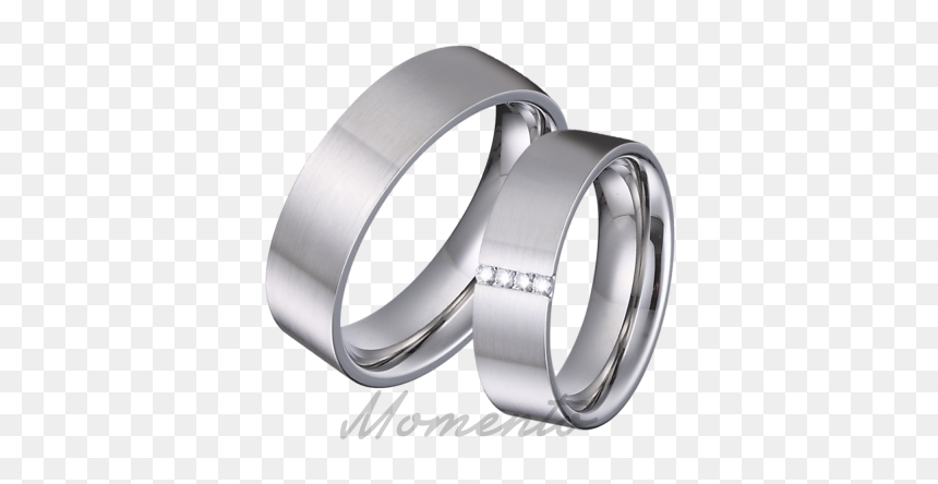 Titanium Ring, HD Png Download - couple rings png