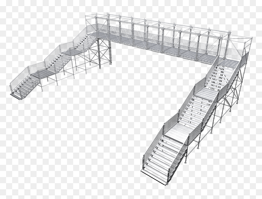 Log Bridge, HD Png Download - pedestrian png