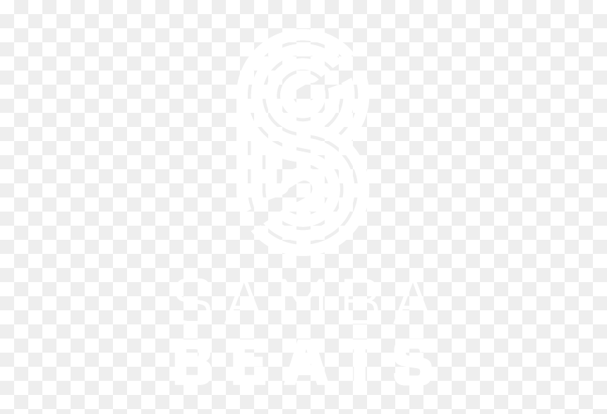 Samba Beats - Johns Hopkins Logo White, HD Png Download - fundo transparente png
