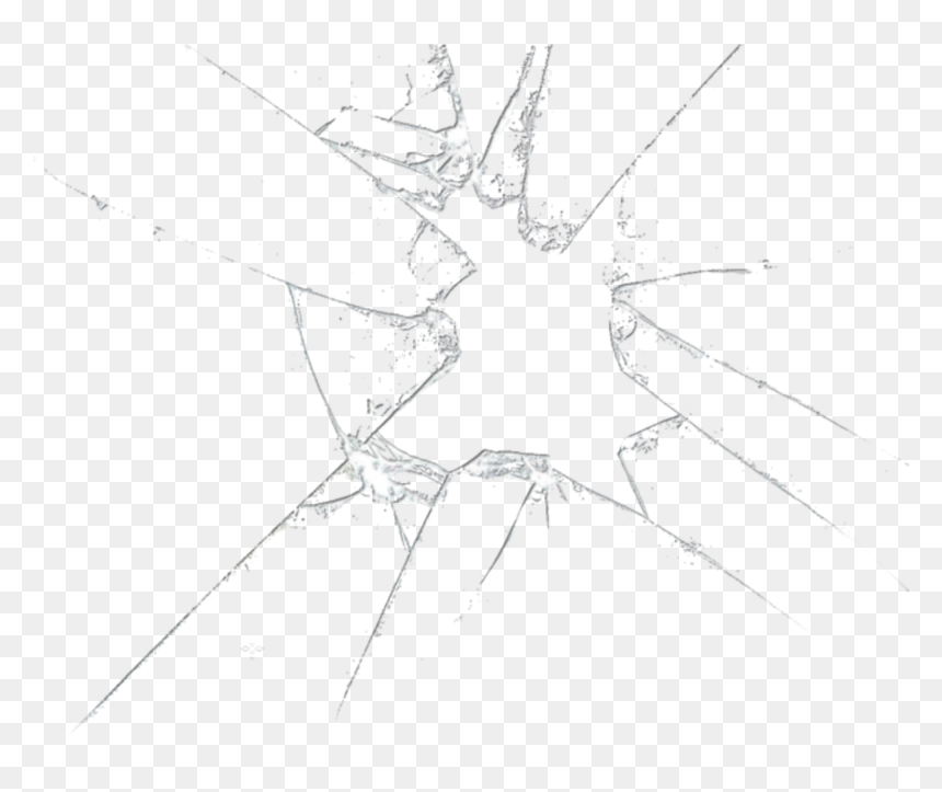 Transparent Background Glass Broken Png, Png Download - vidrio roto png