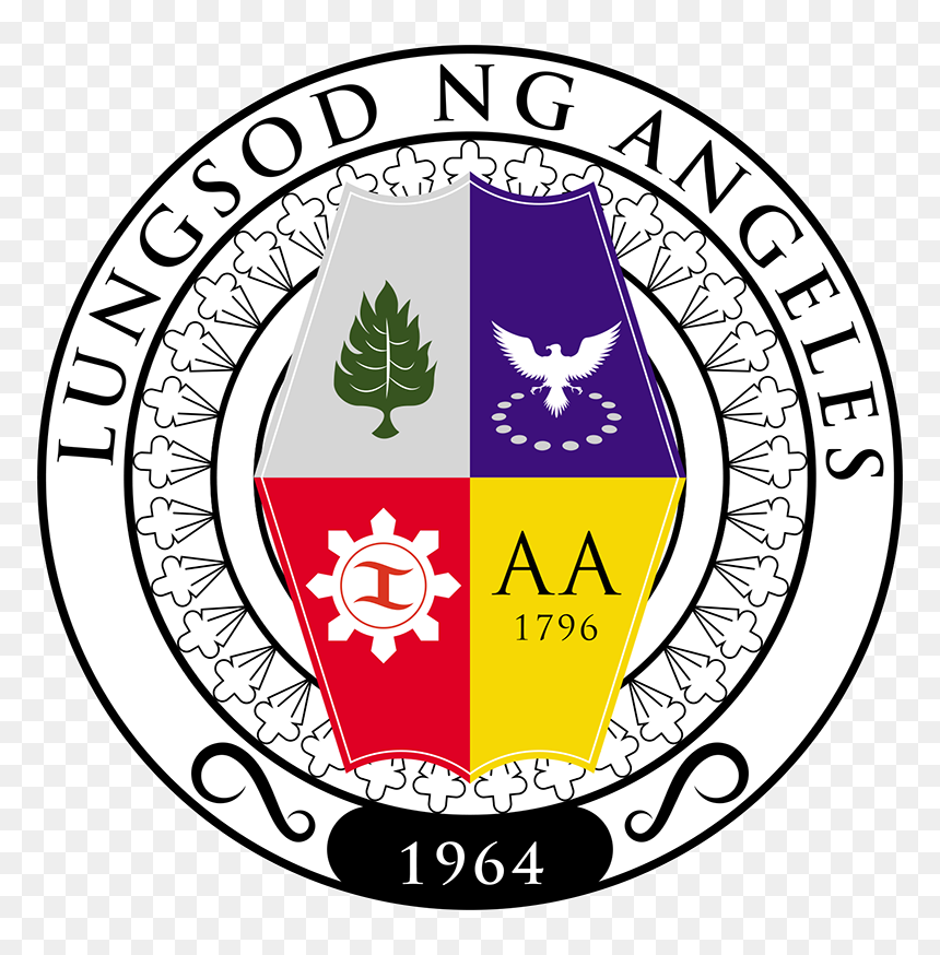Seal Of Angeles City - Angeles City Pampanga Logo, HD Png Download - angeles png