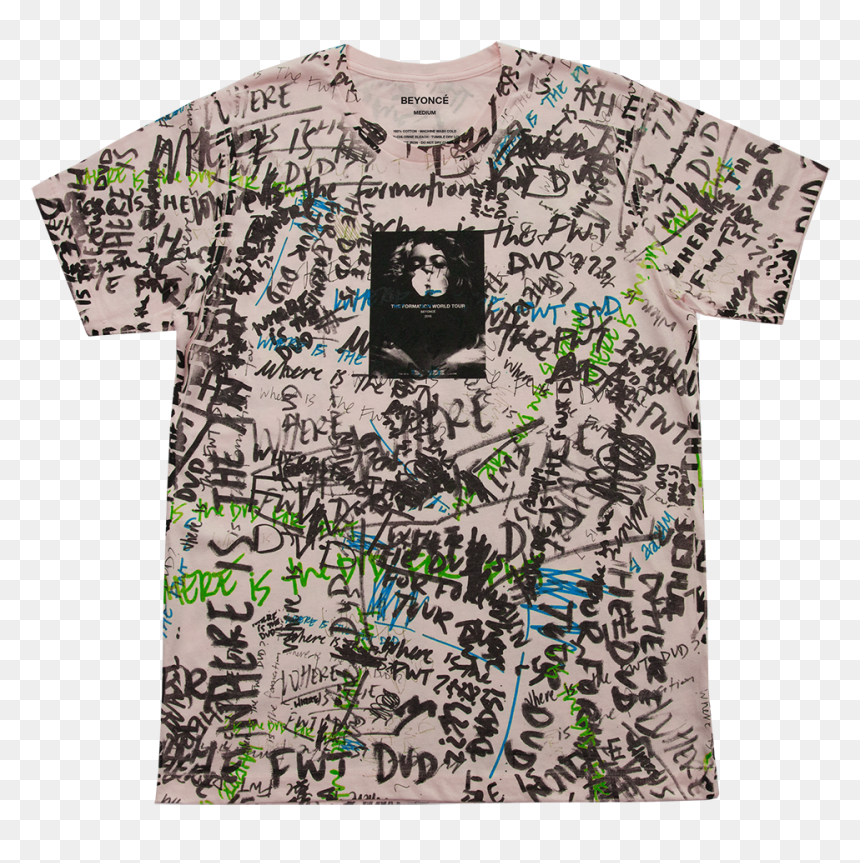 Formation World Tour Dvd Shirt, HD Png Download - beyonce face png