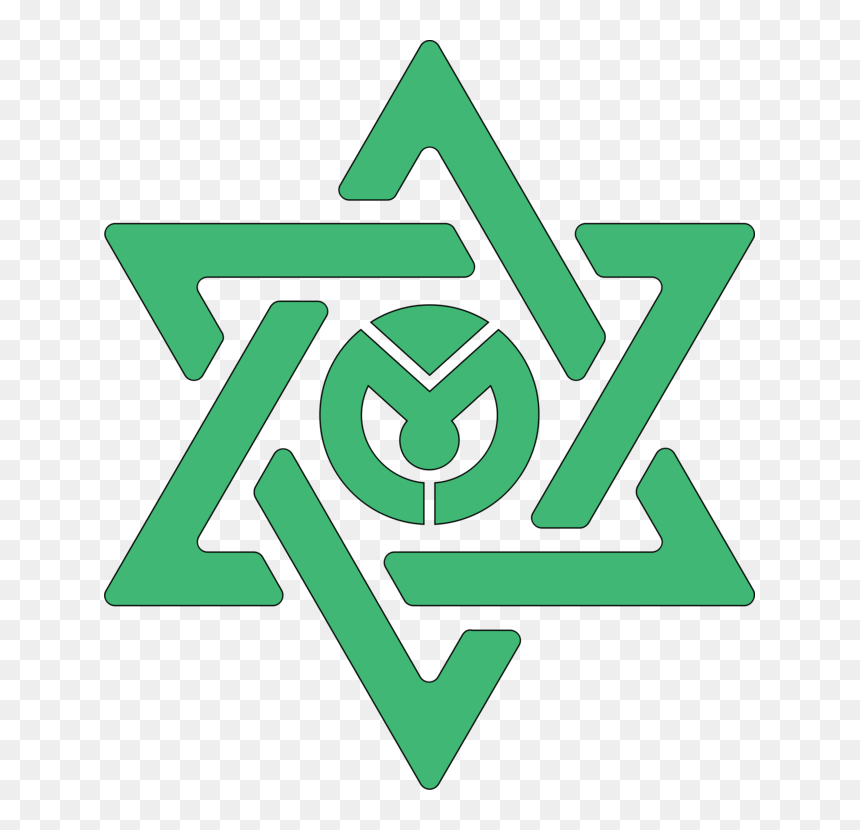 Triangle,area,logo - Cross And Star Of David Blue, HD Png Download - shooting star vector png