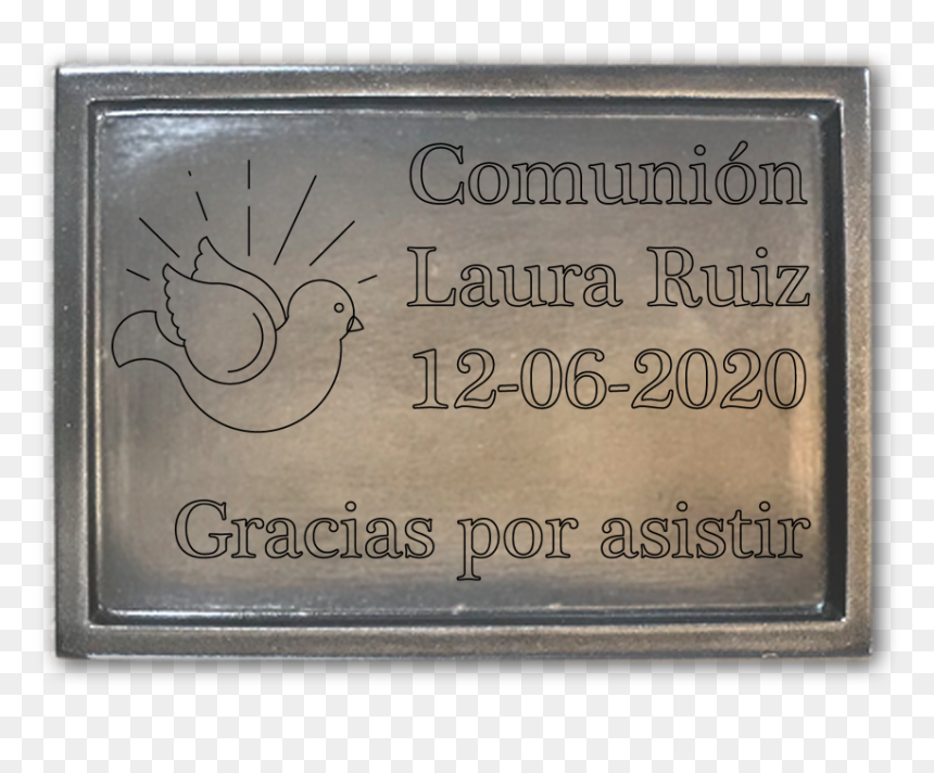 Commemorative Plaque, HD Png Download - paloma de la paz png