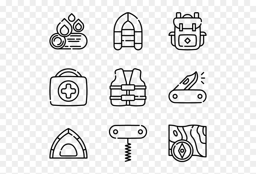 Farm Icons, HD Png Download - summer camp png