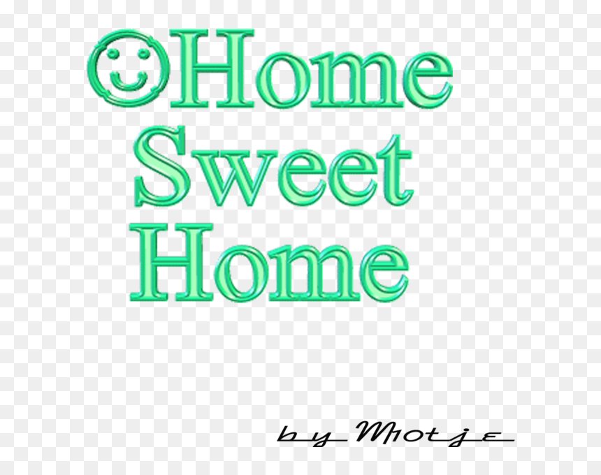 Calligraphy, HD Png Download - home sweet home png