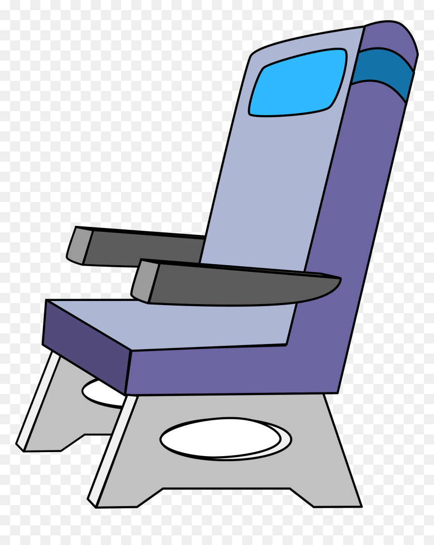 Seat Clip Arts - Airplane Seat Clipart, HD Png Download - seat png