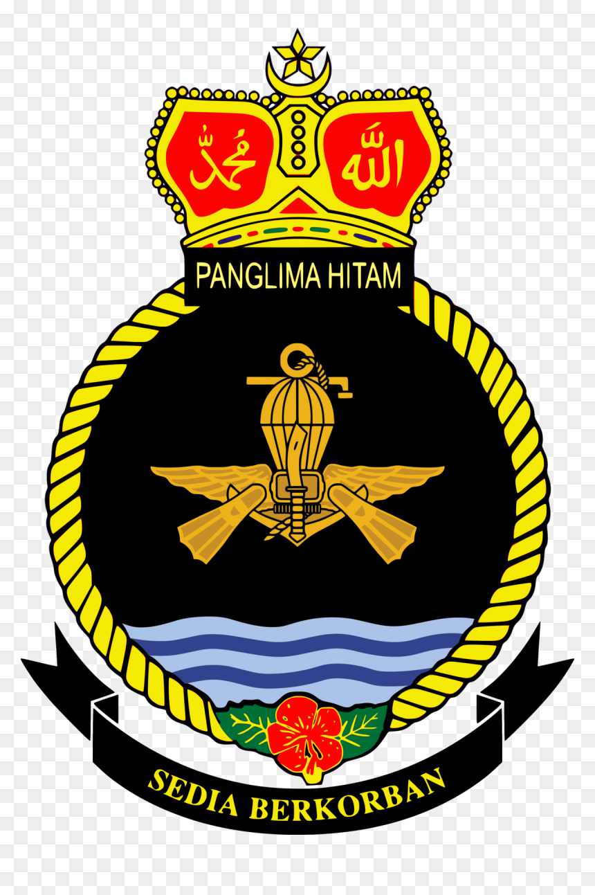Royal Malaysian Navy Logo, HD Png Download - vidrio roto png