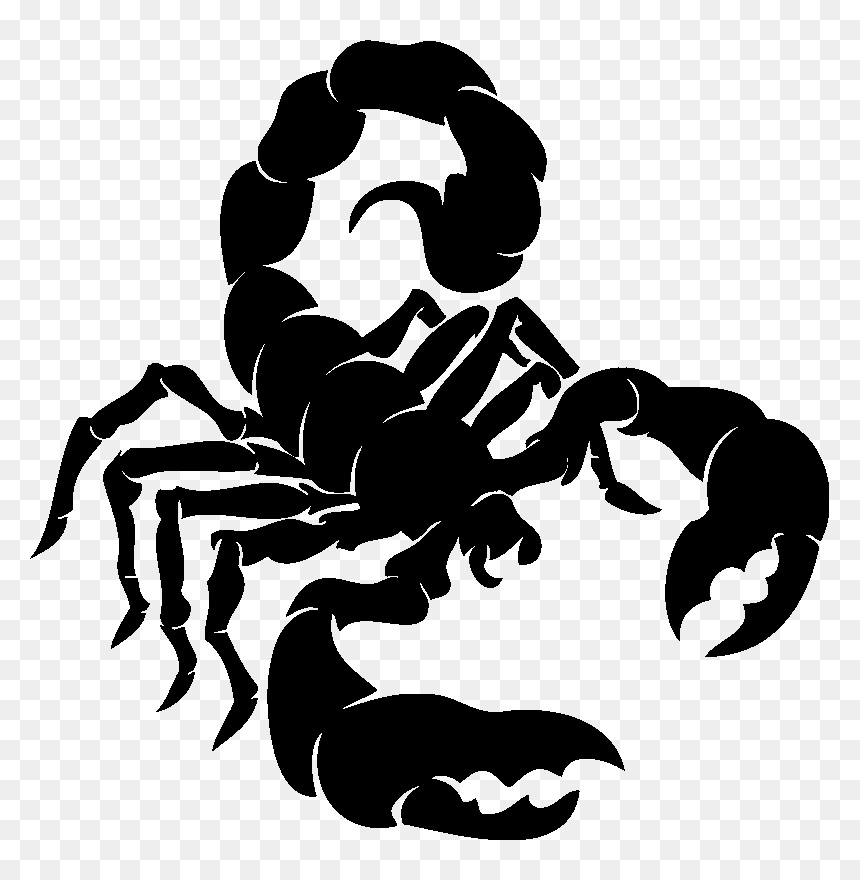 Scorpion Clipart Black And White, HD Png Download - paloma de la paz png