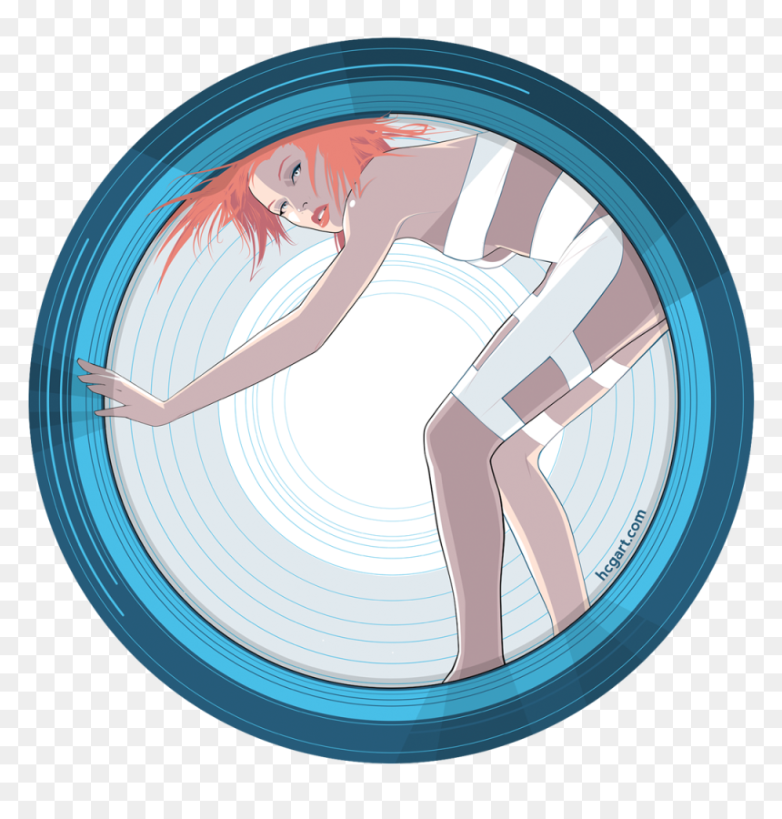 American Horror Story Png Vinyl Decal - Fifth Element Leeloo Poster, Transparent Png - american horror story png